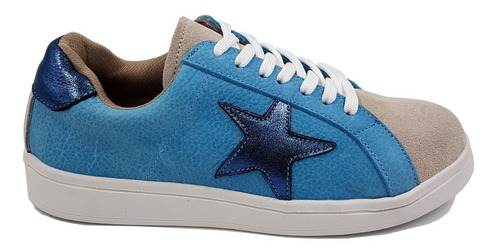 Zapatillas Urbanas Bajas De Mujer Con Estrella Moda Zrostar