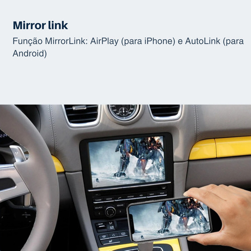 Módulo Carplay Wireless Sem Fio Apple Android Porsche Pcm3.1