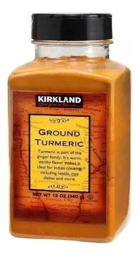 340g Curcuma Molida En Polvo Kirkland Signature