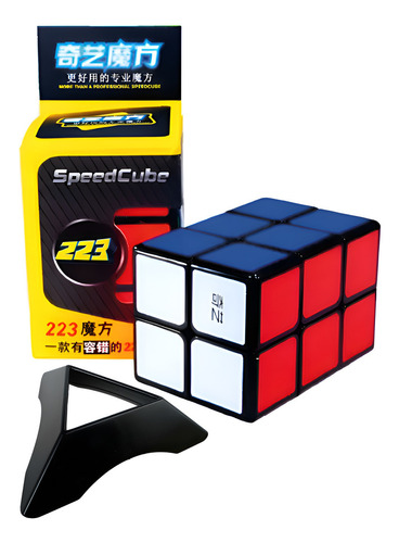 Cubo Rubik 2x2x3 Qiyi Mofangge Speedcube Fondo Negro