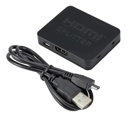 Splitter Hdmi Full Hd Ultra Hd 4k 2k 1 Entrada A 2 Pantallas