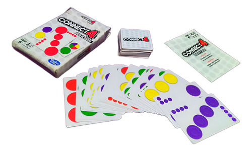 Conecta 4. Hasbro Gaming. Juego De Cartas. Juego De Viaje.