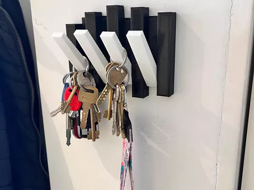 Cuelga llaves - Colgador de llaves pared o portallaves