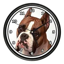 Comprar Signmission Boxer Wall Clock Dog Doggie Pet Raza Regalo