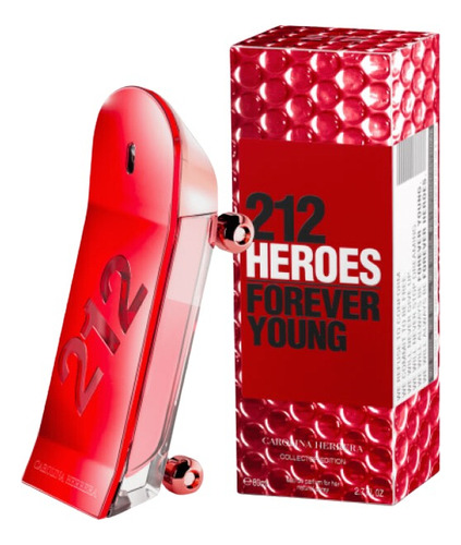 Perfume Mujer Carolina Herrera 212 Heroes Original Sellado