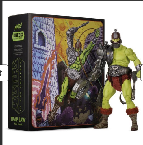 Trap Jaw Mini Comic Mondo Escala 1/6 Masters Universe Motu (Usado)