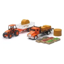 Comprar Tractor Camión Remolque Balas Y Cajas
