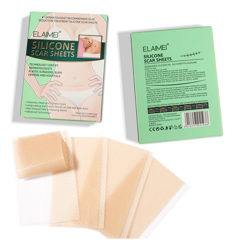 Parche En Forma De T Para Cicatrices De Cesárea (4 Parches)