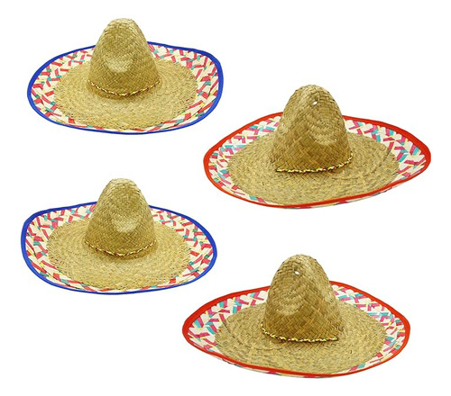 4e S 4 Sombreros Para Adultos 4 Unidades Sombreros Granel Pa