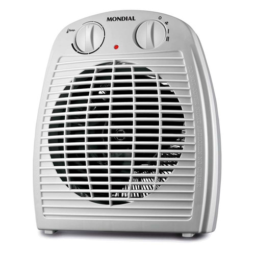 Aquecedor De Ambiente Mondial A-08 Cinza 110v