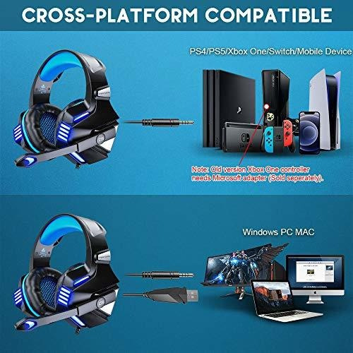 Auriculares Para Juegos Para Ps5  Ps4  Xbox O Versiontech 