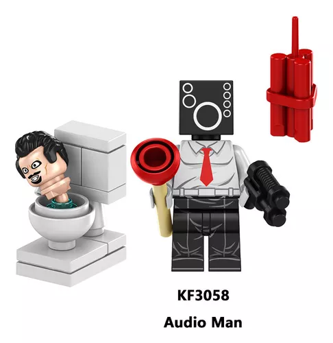 Skibidi Toilet - Set De Legos. - Audioman/signalperson/titan