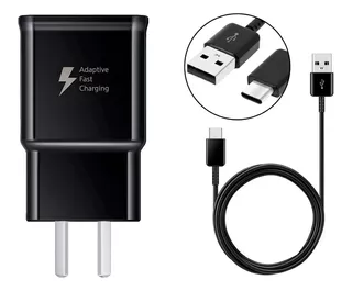 Cargador S8 / S9 Plus 100 % Original Fast Charger Usb Type C