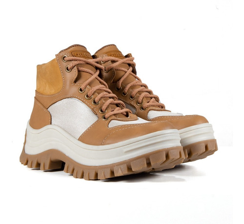 Imagen 3 de 6 de Zapatillas Mujer Citadina Trekking Antideslizante Judie