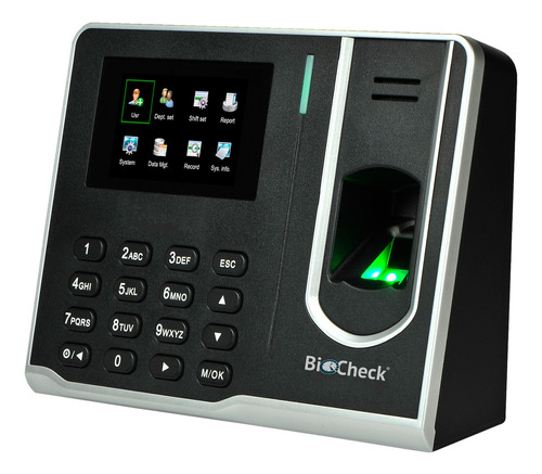 Reloj Checador Biométrico Digital 20 Empleados Biocheck