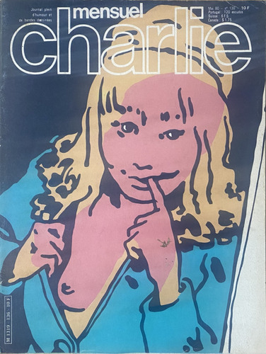 Charlie Nº 136 Revista Comic Francia, Ardeur, 1980 K5