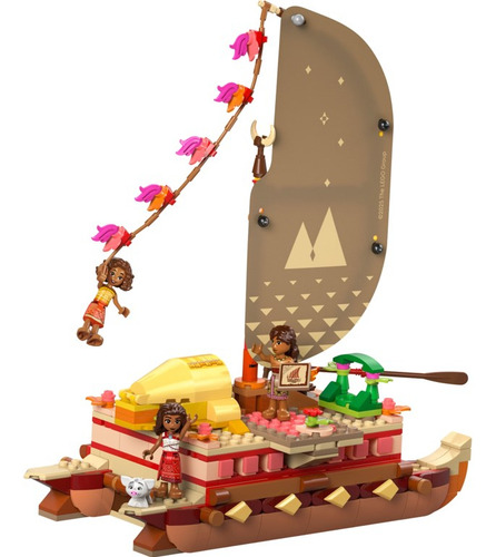 Lego® Disney Canoa De Aventura Da Moana 43270