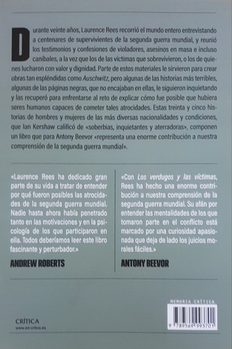 Los Verdugos Y Las Victimas - Rees Laurence