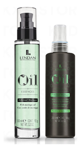 Pack Lendan Oil Essences Moringa Aceite 100 Ml + Spray