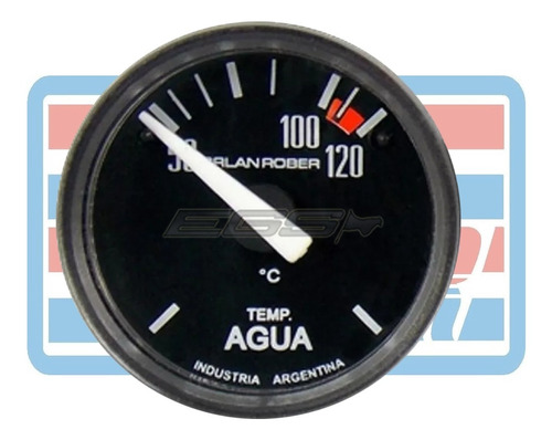 Reloj Termometro Temperatura Agua Orlan Rober 40mm 12v 120°