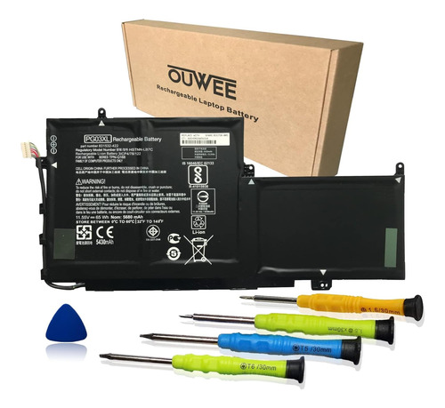 Ouwee Pg03xl Batería Comp. P/ Hp Spectre X360 Series Pgo3xl