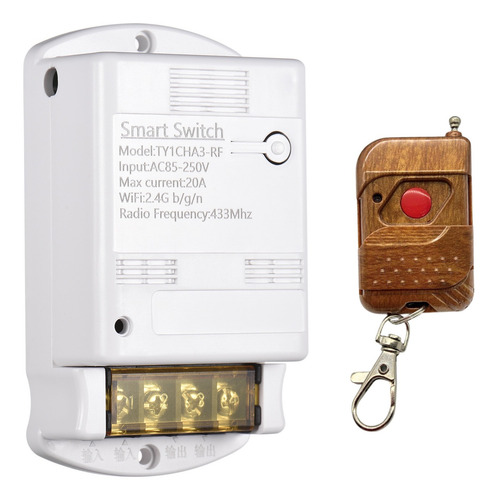 Imagen 1 de 9 de Wifi Smart Switch 10a Inalámbrico Temporizador De Luz 433mhz