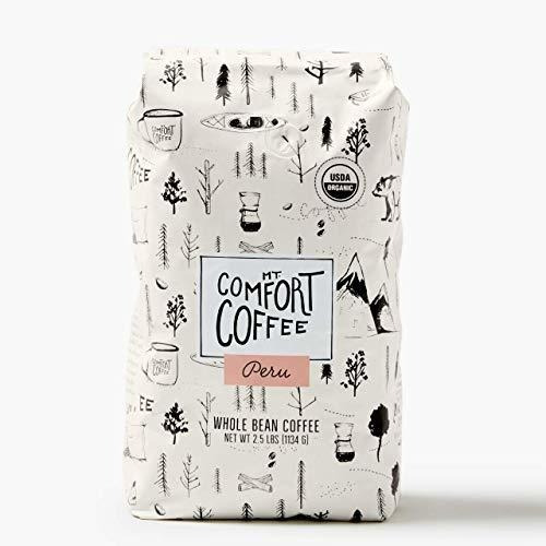 Monte Comfort Café Orgánico Total Grano De Café, Perú, 2.5 L