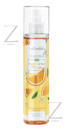 Perfume Corporal Refrescante Euforia De Mandarina Y Peonia