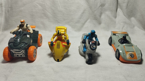 Coleção Completa Action Man Mcdonalds Mclanche Feliz 2007 (Usado)