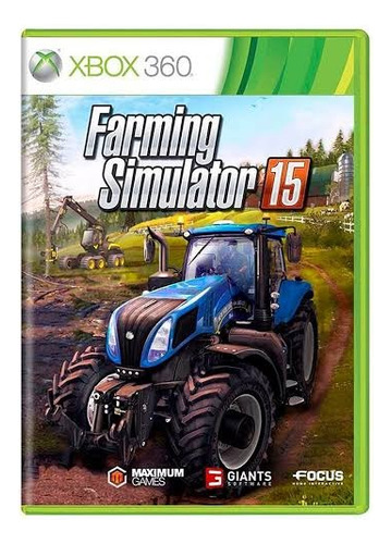 Cartão Físico Farming Simulator 15 Xbox 360 One Series