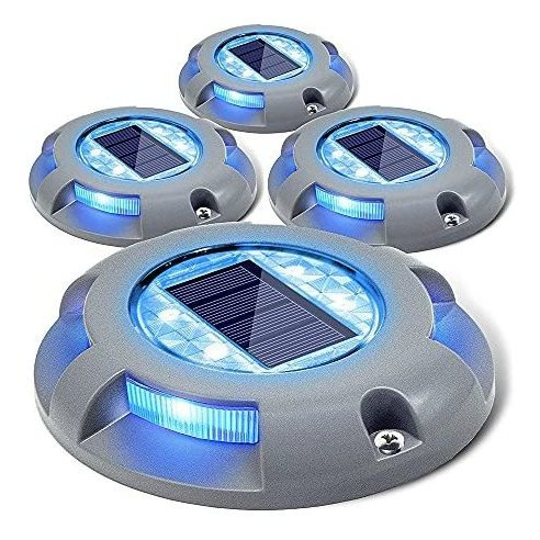 Siedinlar Solar Deck Lights Driveway Dock Light Led Cy1qh