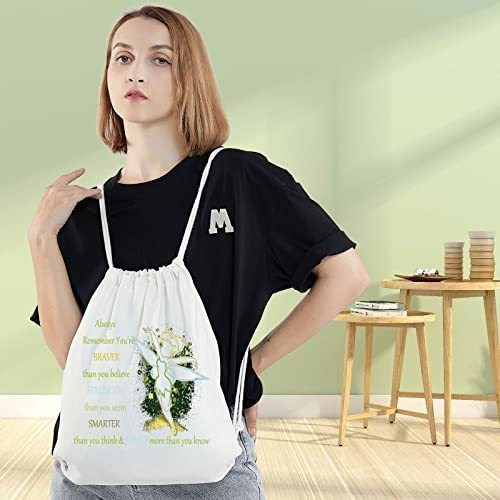 Mochila Wzmpa Pixie Dust Con Cordón, Inspirada En Los Fanáti