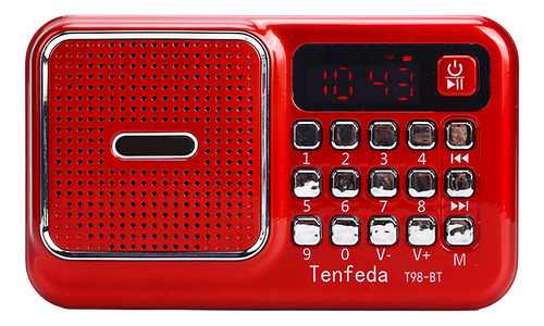 Reproductor Mp3 Compacto Portátil Con Radio Am Fm Que Funcio