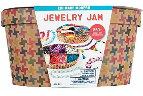 Kid Made Modern Jewelry Jam Craft Kit - Lo Último En Fabrica
