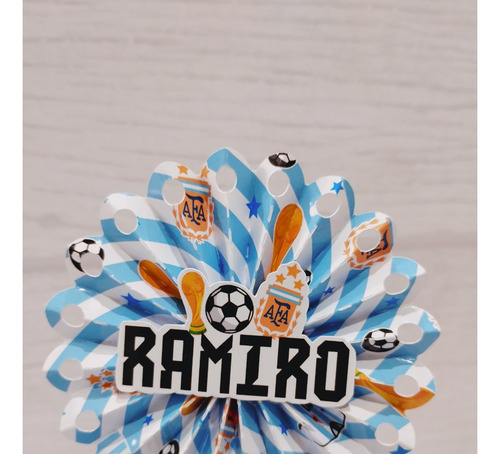 Centros De Mesa Personalizados Messi