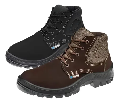 Bota Nobuck Botina De Segurança Coturno Marluvas Ca 45611