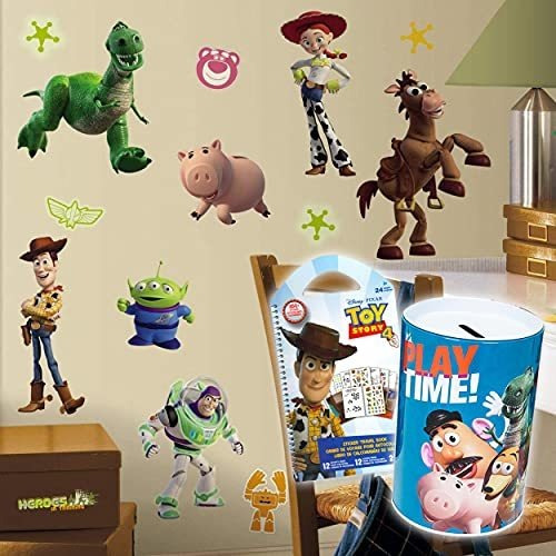 Roommates Toy Story - Juego De 34 Pegatinas Para Pared, Dise