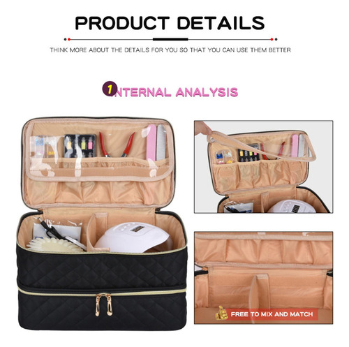 Bolsa De Almacenamiento De Esmalte De Uñas, Bolsa De Viaje