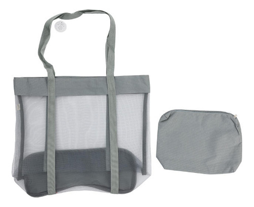 Bolsa Transparente Gris 46*36 Cm