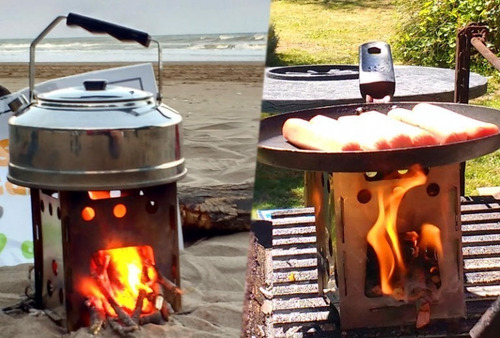 Imagen 10 de 10 de Hornillo Solocamping Aconcagua, Cocina De Camping Desarmable