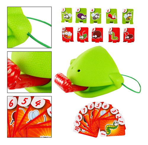 / Atrapa Insectos Juego Juego De Rompecabezas De Lengua Con