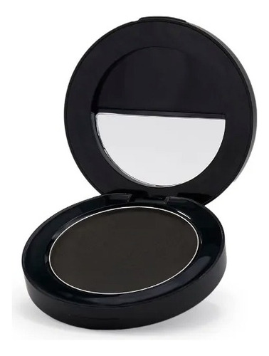 Goc, Sombra Compacta, Single Eye Shadow, Alta Pigmentación Color De La Sombra Terciopelo Negro