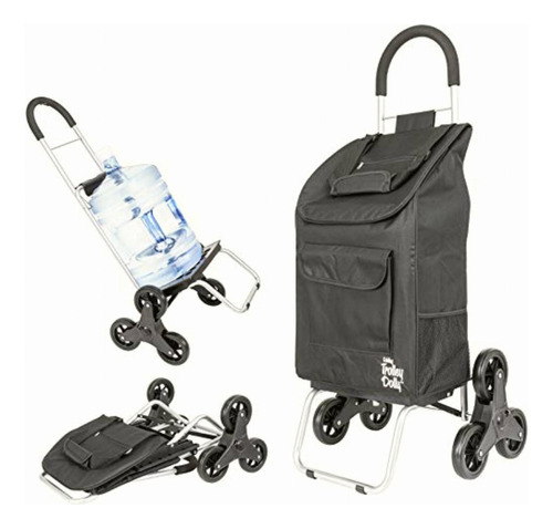 Carrito De Escalada Negro 17.25 In. X 15.25 In. X 39.5 In