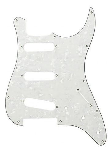 Escudo Guitarra Stratocaster Hss 1 Camada Dolphin Espelhado