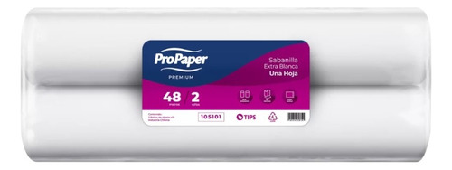 Sabanillas Papel Desechable Pack 48 Mts X 2 Rollos Propaper 
