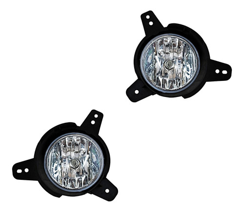 Par Faros Niebla C/base Chevrolet Sonic 17 Tyc