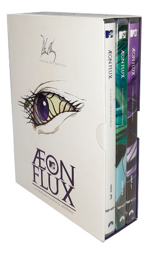 Box Aeon Flux Completa Animada, Versão Do Diretor - 3 Dvds