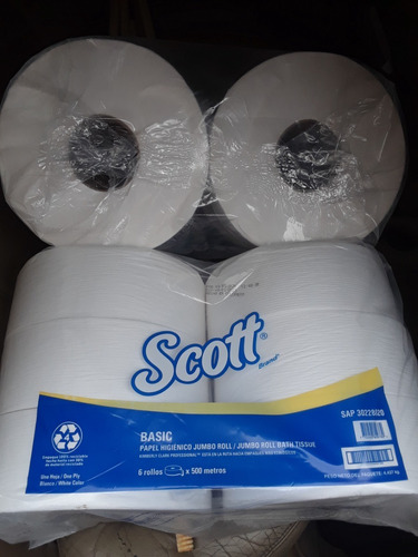 Papel  9 Pulgadas Scott  /  De  4 Y 6  Rollos