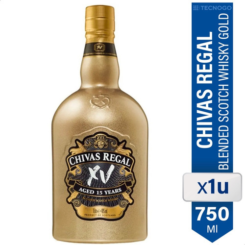 Whisky Chivas Regal Xv 15 Años Blended Escoses Bebidas