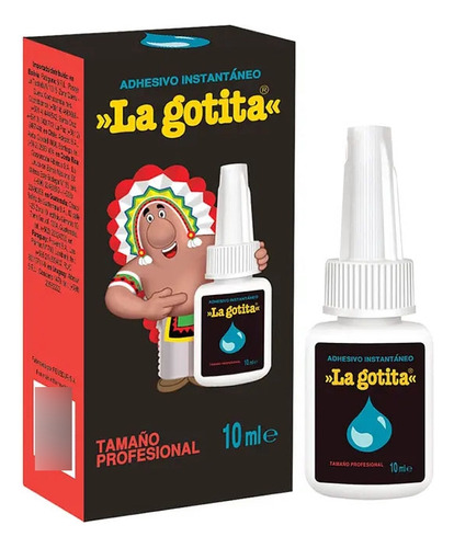 Adhesivo Instantaneo La Gotita 10 Ml